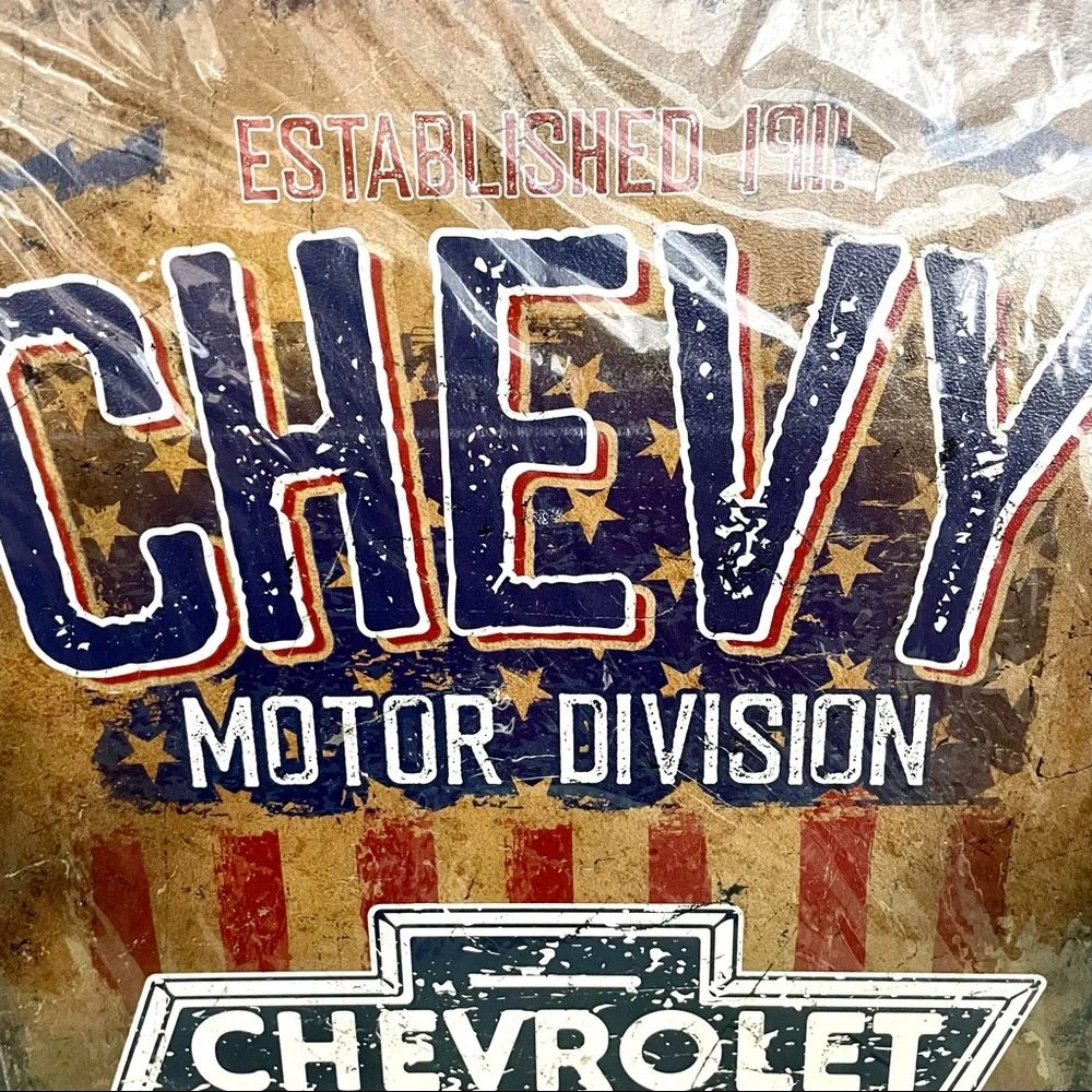 NEW Chevrolet Chevy Motor Division Metal Sign